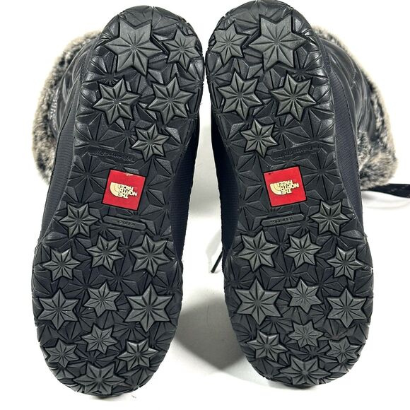 The North Face Appy Women's Winter Boots Black Quilted Puffer Goose Down Size 7 - Picture 14 of 14